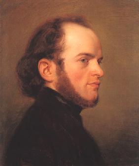 Eduard Meyerheim Portrait du jeune Adolf Menzel