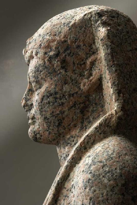 Alexander der Große als Pharao (Detail) van Ägyptisch