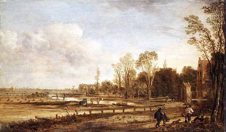 Landscape near Haarlem van Aert van der (de oude) Neer