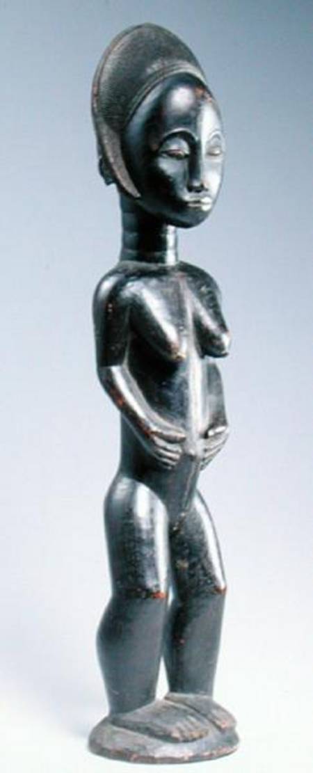 Baule Blolo Bla Figure from Ivory Coast van African