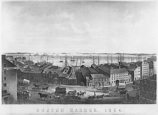 Boston Harbour van (after) American School