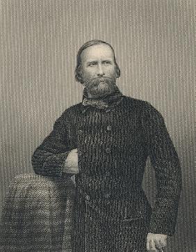 Giuseppe Garibaldi; engraved by D.J Pound