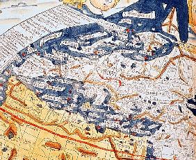 Map of central Europe, 1486 (details of 157909)
