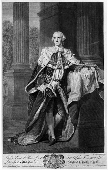 John Stuart, 3rd Earl of Bute van (after) Allan Ramsay