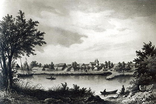 Valdivia, from ''The History of Chile''; engraved by H. Wander-Burch van (after) Claudio Gay