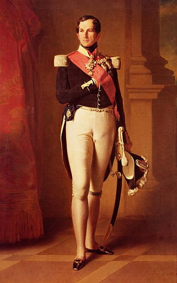 Leopold I (1790-1865) c.1846 van (after) Franz Xavier Winterhalter