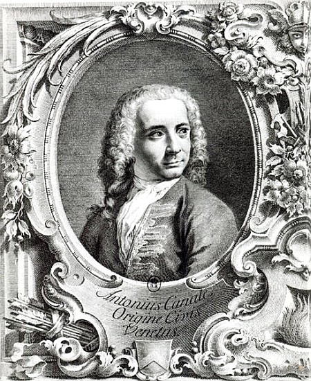 Portrait of Canaletto van (after) Giambattista Piazzetta