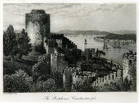 The Bosphorus, Constantinople; engraved by J. Godfrey