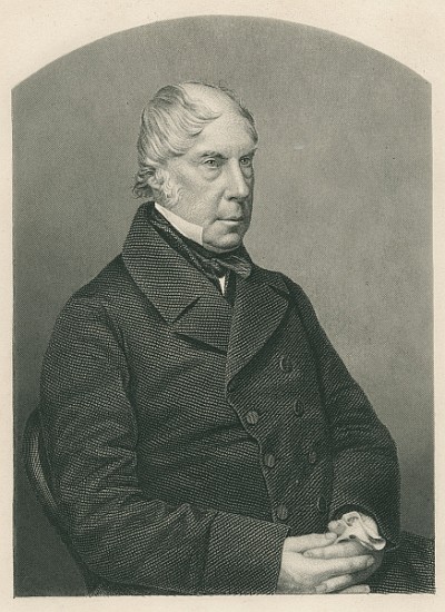 George Hamilton-Gordon, 4th Earl of Aberdeen; engraved by D.J. Pound from a photograph, from ''The D van (after) John Jabez Edwin Paisley Mayall