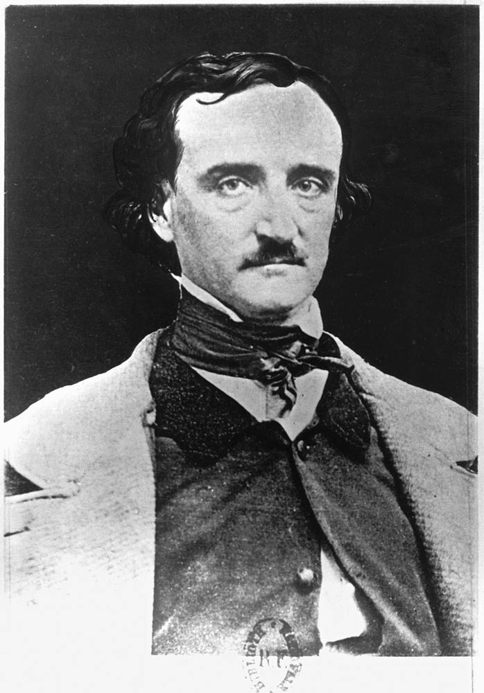 Portrait of Edgar Allan Poe (1809-49) (daguerreotype) van (after) Sarah Ellen Whitman