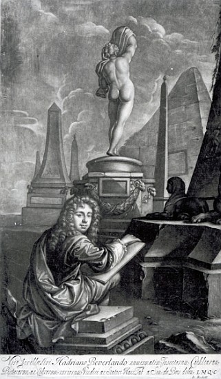 Adrian Beverland; engraved by Isaac Beckett van (after) Simon Du Bois