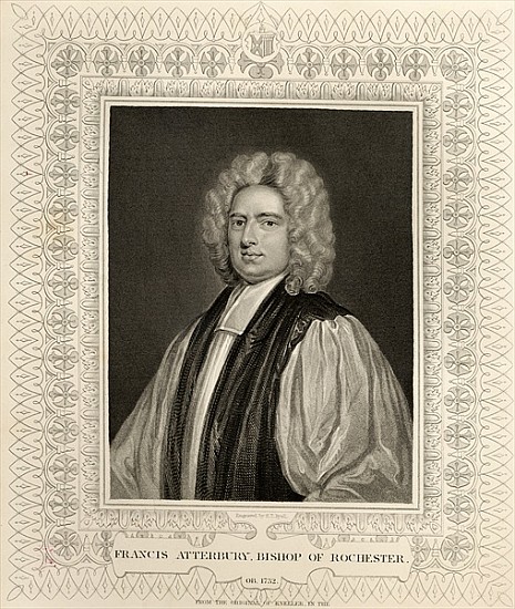 Francis Atterbury, Bishop of Rochester van (after) Sir Godfrey Kneller