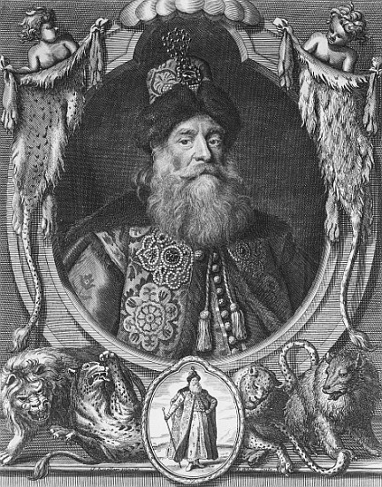 Peter John Potemkin; engraved by R. White van (after) Sir Godfrey Kneller