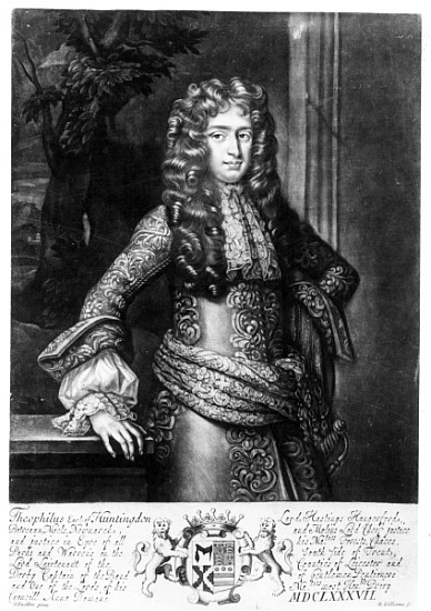 Theophilus Hastings, seventh earl of Huntingdon van (after) Sir Godfrey Kneller