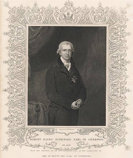 Robert Banks Jenkinson, 2nd Earl of Liverpool van (after) Sir Thomas Lawrence