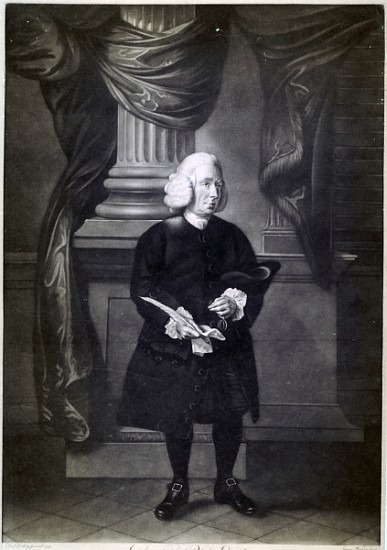 Daniel Race; engraved by James Watson van (after) Thomas Hickey