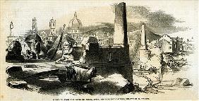 Florence, from the Ponte de Perro, after late inundations, from ''The Illustrated London News'', 4th