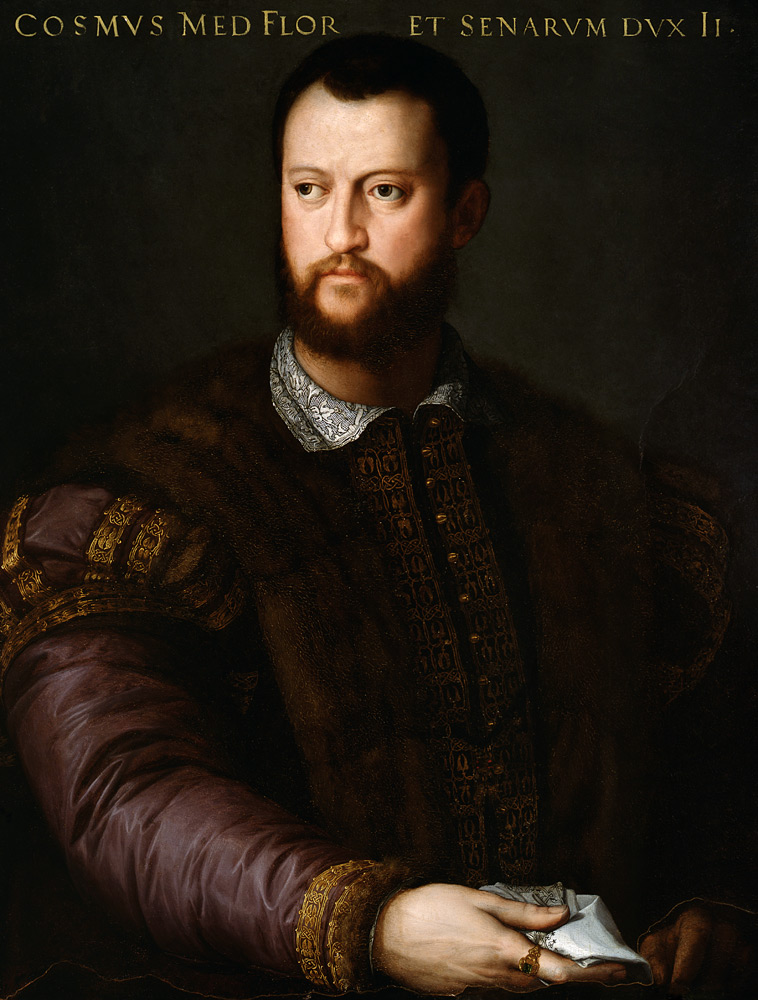 Cosimo I de  Medici  van Agnolo Bronzino