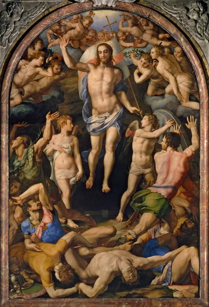 A.Bronzino / Resurrection of Christ /C16 van Agnolo Bronzino