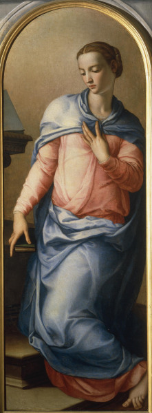 A.Bronzino / Mary of Annunciation  / C16 van Agnolo Bronzino