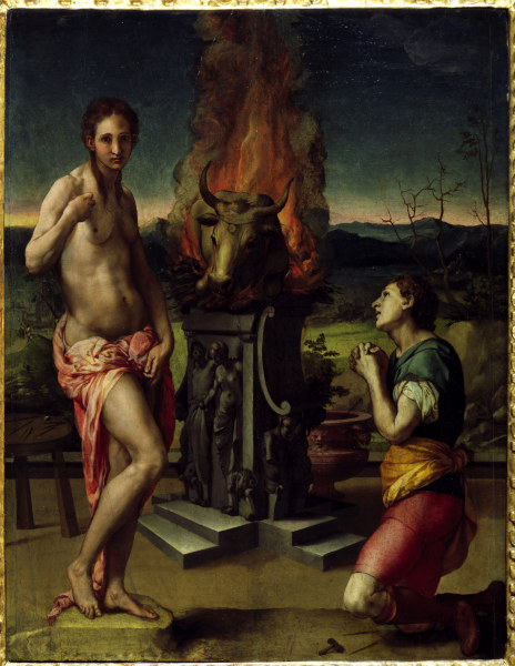 A.Bronzino / Pygmalion & Galatea / 1530 van Agnolo Bronzino