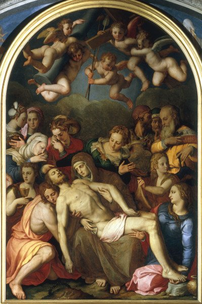 A.Bronzino, Mourning of Christ van Agnolo Bronzino