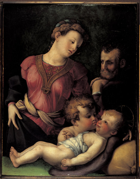 Holy Family w.Boy John /Ptg.aft.Bronzino van Agnolo Bronzino