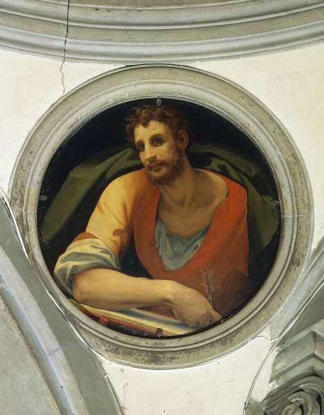 Luke the Evangelist / Bronzino / 1526 van Agnolo Bronzino