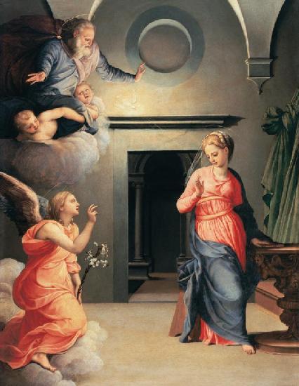 A.Bronzino, Annunciation to Mary
