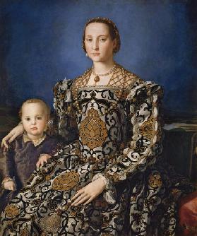 Eleonora von Toledo mit ihrem Sohn Giovanni