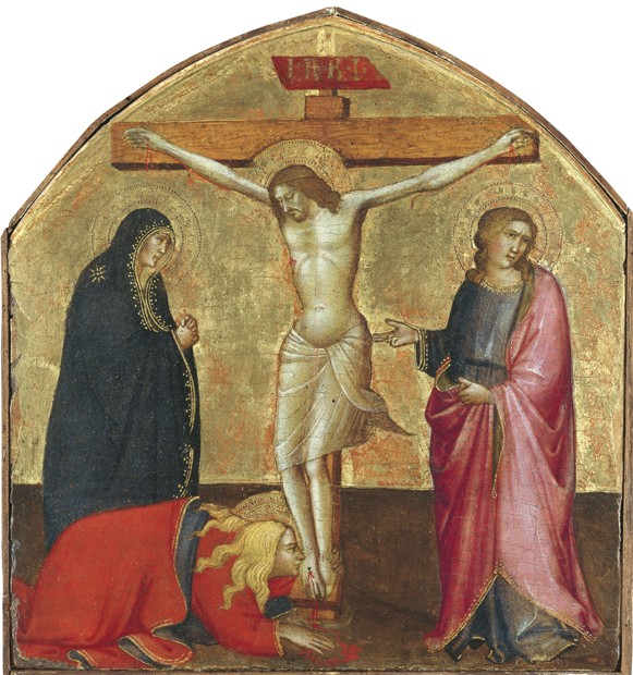 The Crucifixion van Agnolo Gaddi