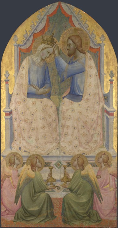 The Coronation of the Virgin van Agnolo Gaddi