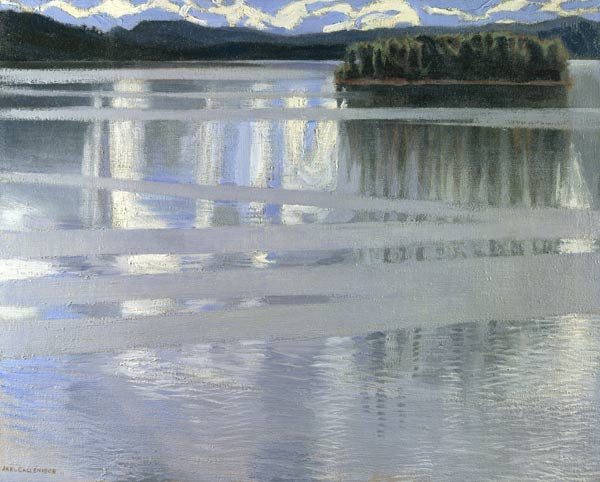 Der Keitele See van Akseli V. Gallén-Kallela