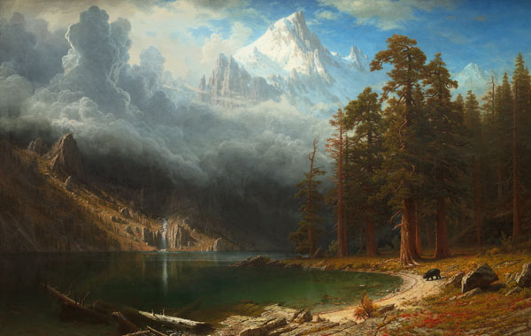 Mount Corcoran van Albert Bierstadt