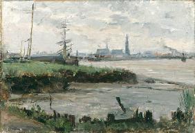 Antwerpener Hafenlandschaft