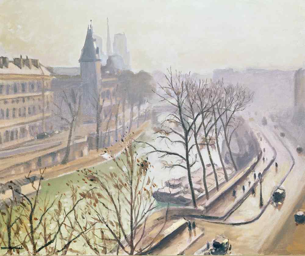 The Seine at Paris van Albert Marquet