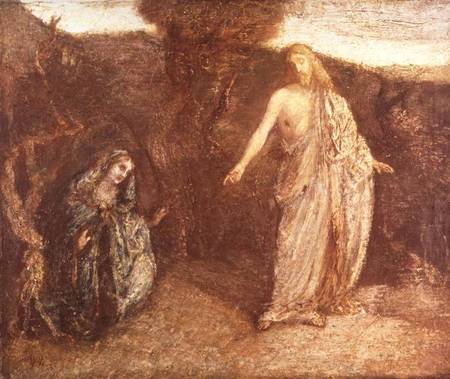 Christ Appearing to Mary van Albert Pinkham Ryder