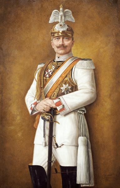 Kaiser Wilhelm II., 1913 van Albert Sticht