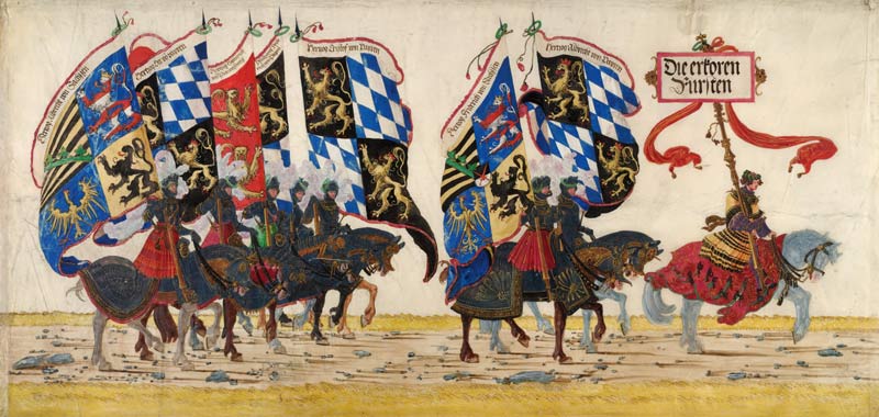 The German Princes van Albrecht Altdorfer