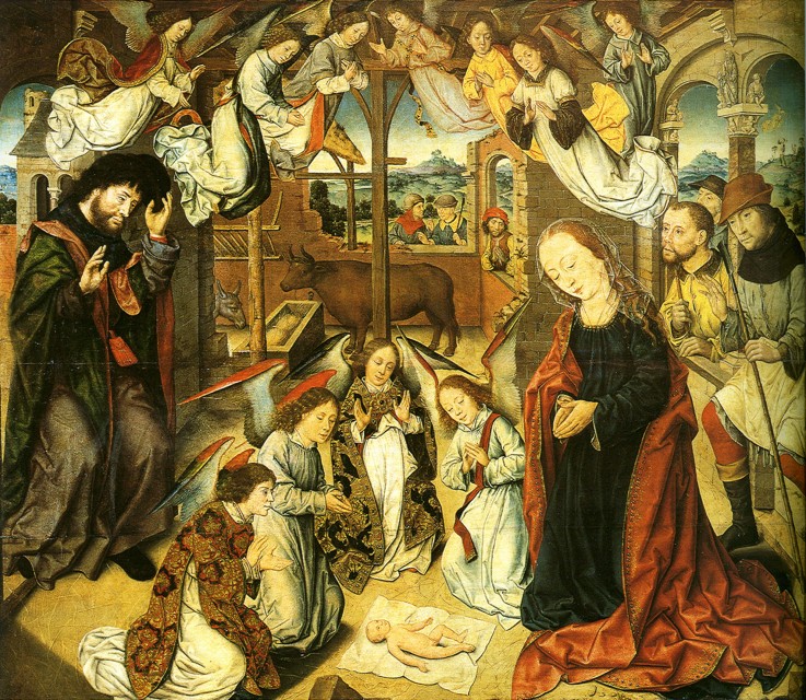 The Adoration of the Shepherds van Albrecht Bouts