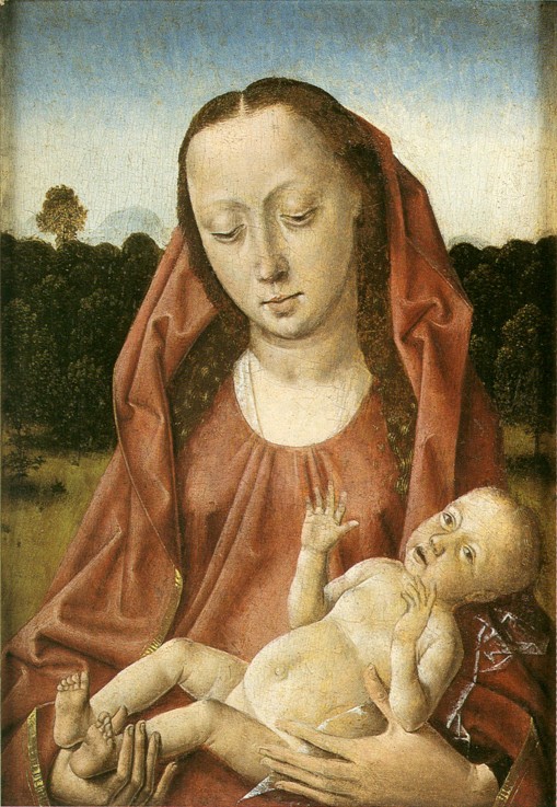 Madonna and Child van Albrecht Bouts