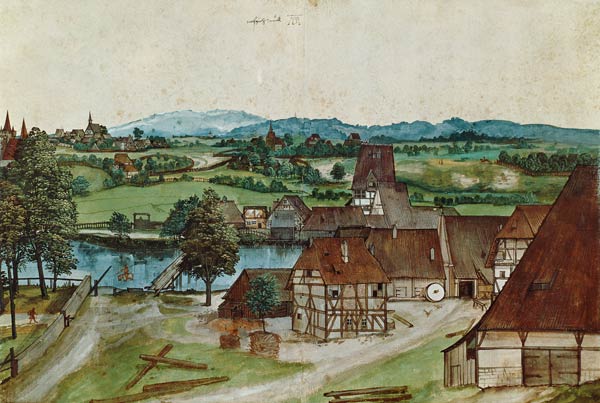 De draadtrekmolen van Albrecht Dürer