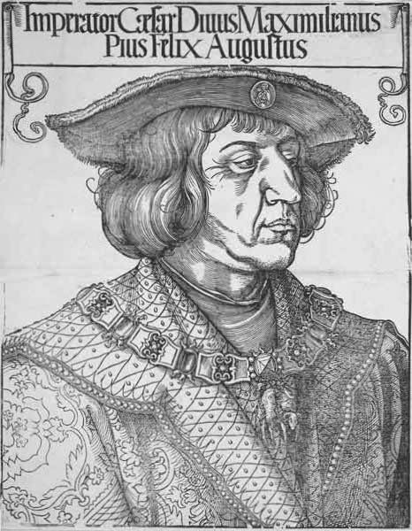 Kaiser Maximilian I van Albrecht Dürer