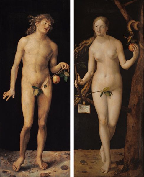 Adam und Eva van Albrecht Dürer