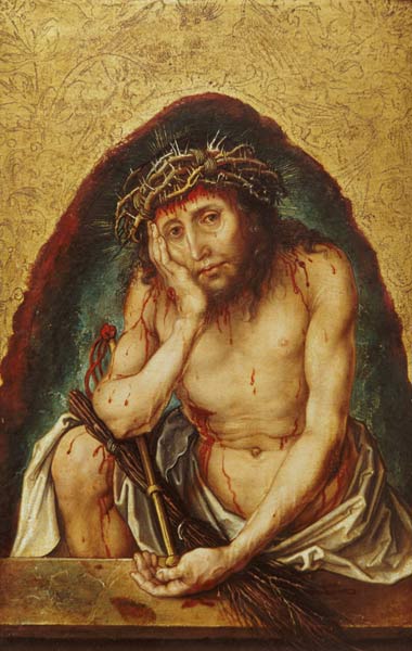 Christus als Schmerzensmann van Albrecht Dürer