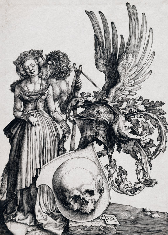 Coat-of-Arms of Death van Albrecht Dürer