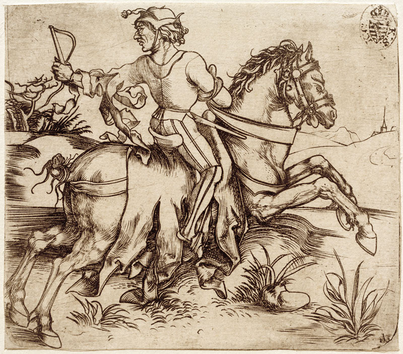 Der große Postreiter van Albrecht Dürer