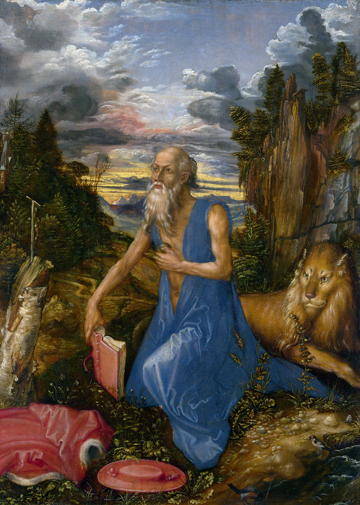 Saint Jerome van Albrecht Dürer
