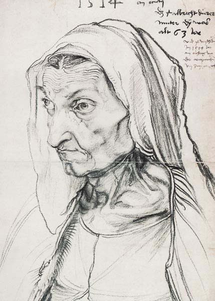 Dürers Mutter van Albrecht Dürer