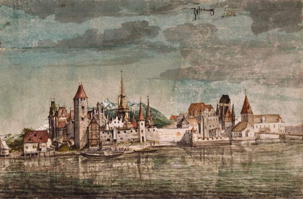 Innsbruck from North van Albrecht Dürer